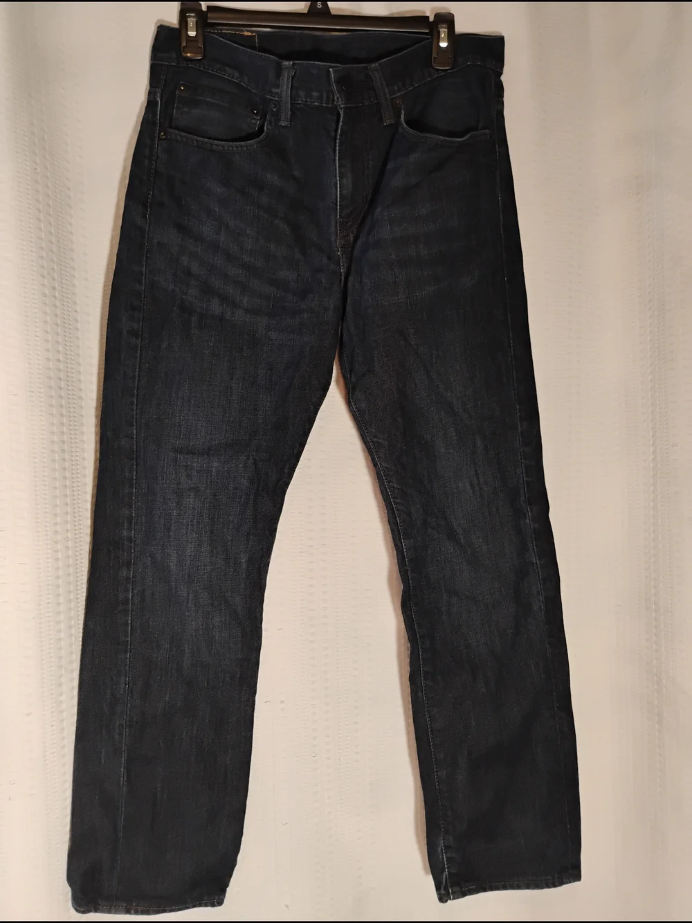 Levi's Men's Dark Blue Straight Jeans